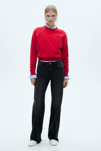 DANILA - Zwarte Denim Jeans