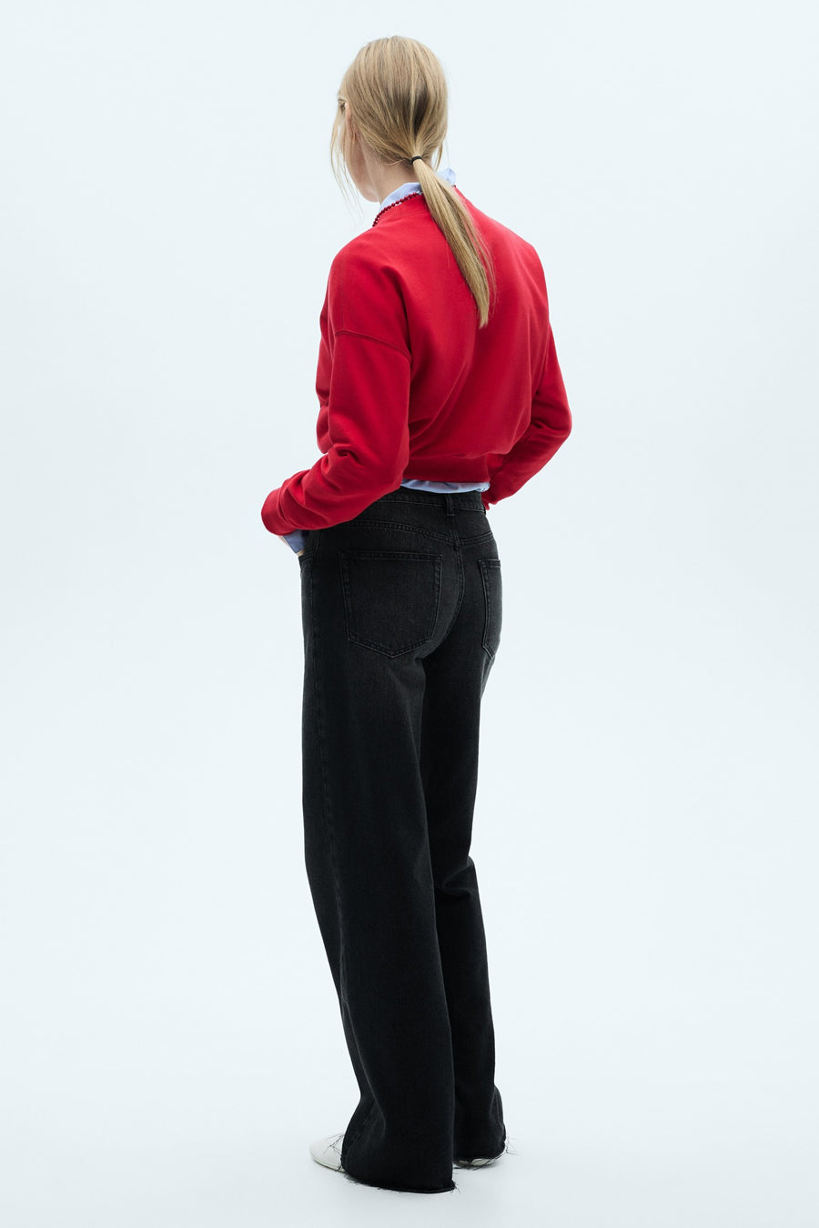 DANILA - Zwarte Denim Jeans