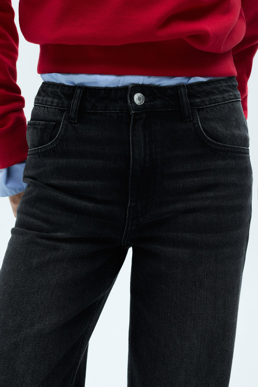 DANILA - Zwarte Denim Jeans