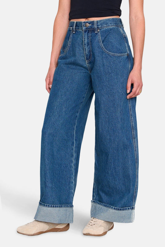 Mid Blue Denim Jeans
