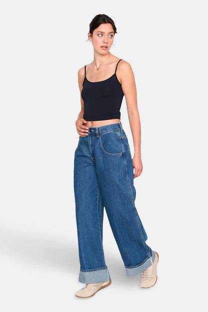 Mid Blue Denim Jeans