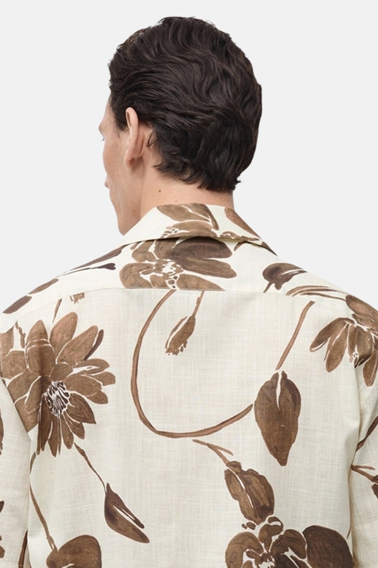Korte Mouwen Shirt - Bruin