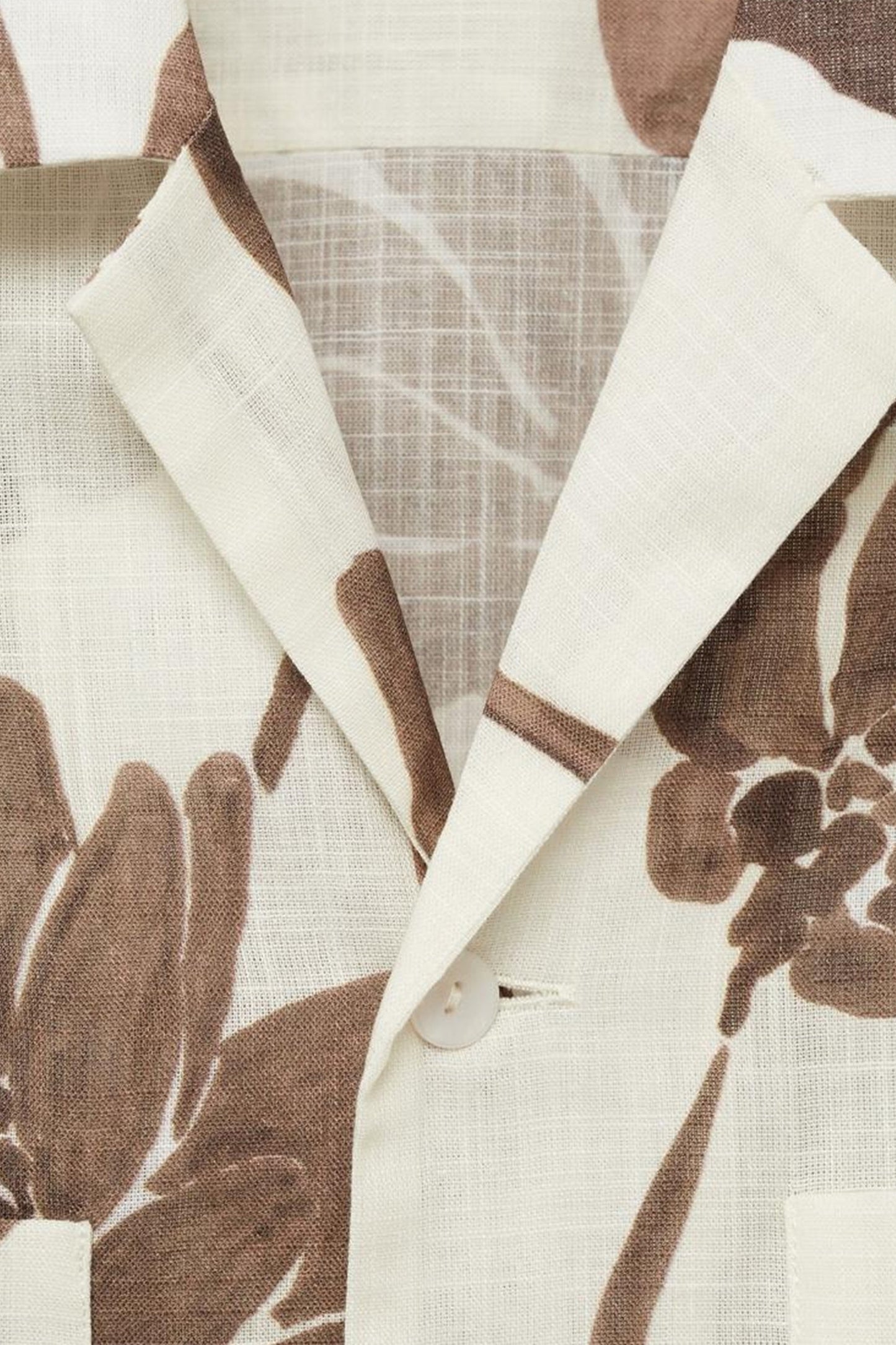 Korte Mouwen Shirt - Bruin