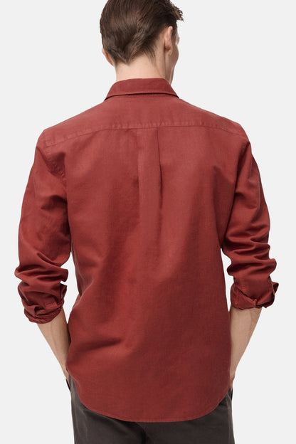 Lange Mouwen Hemd - Rood