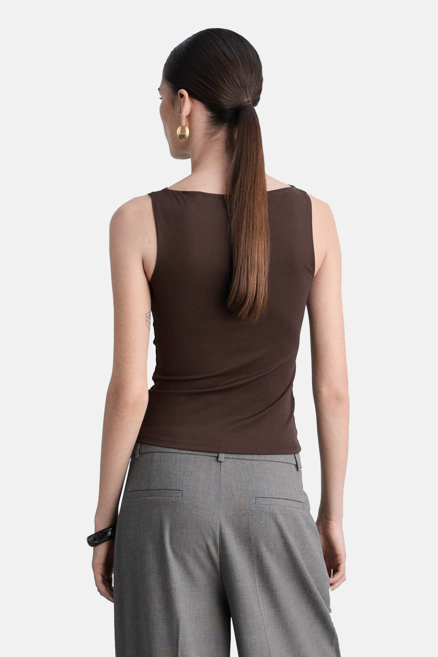 Brown Singlet