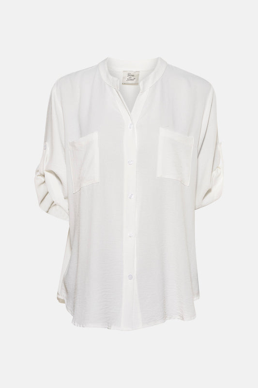 Korte Mouwen Shirt - Wit