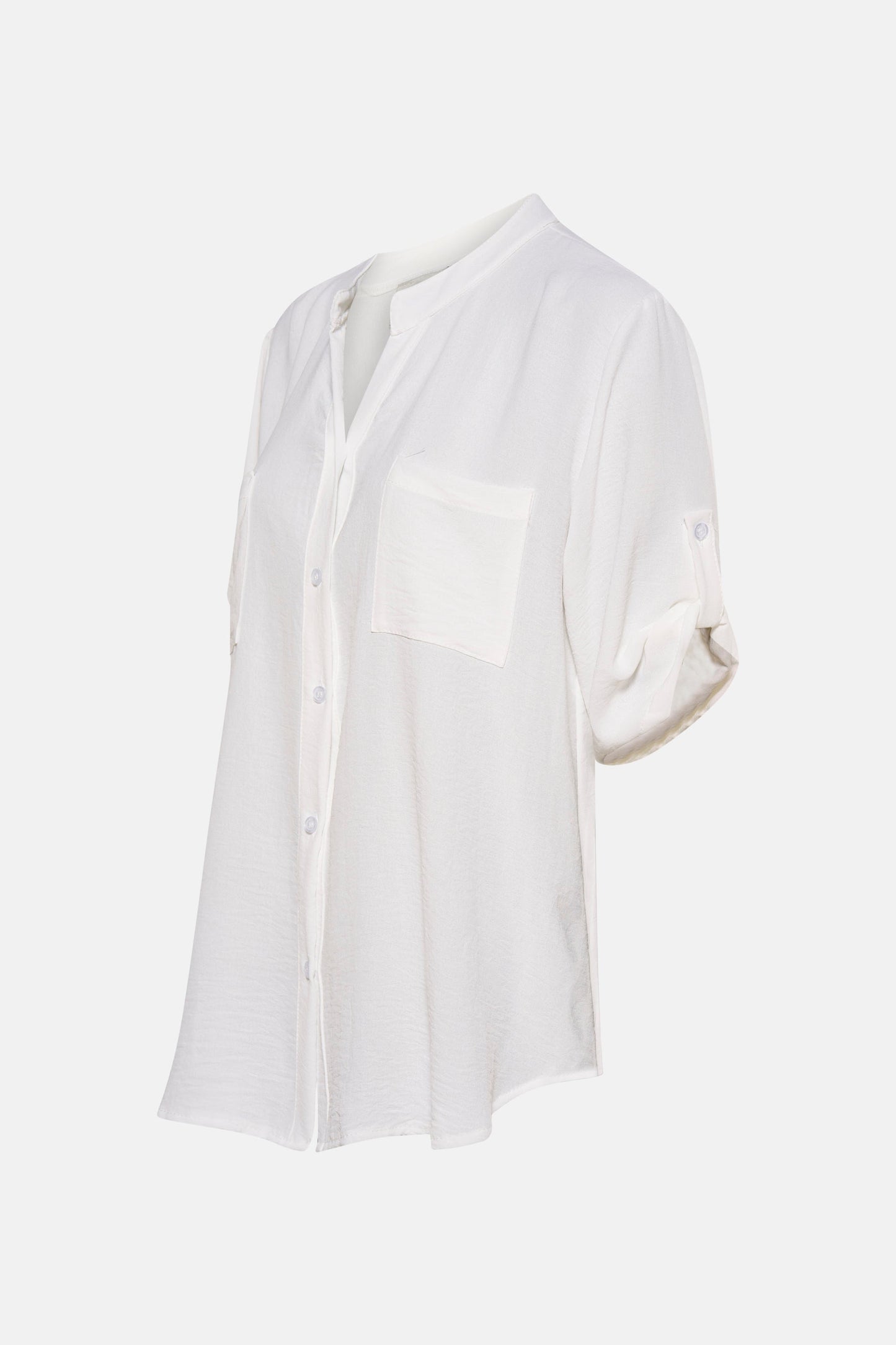 Korte Mouwen Shirt - Wit