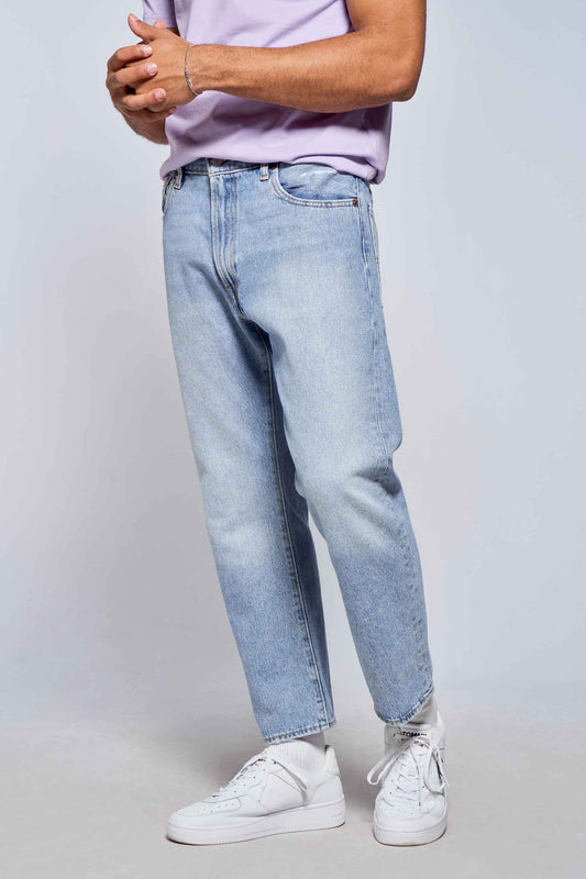 Rechte Jeans - Lichtblauwe Denim