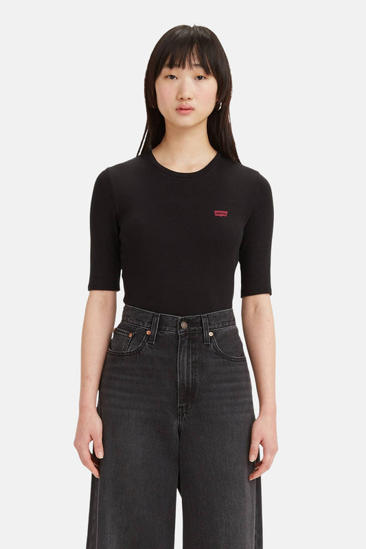 Korte Mouwen T-shirt - Zwart