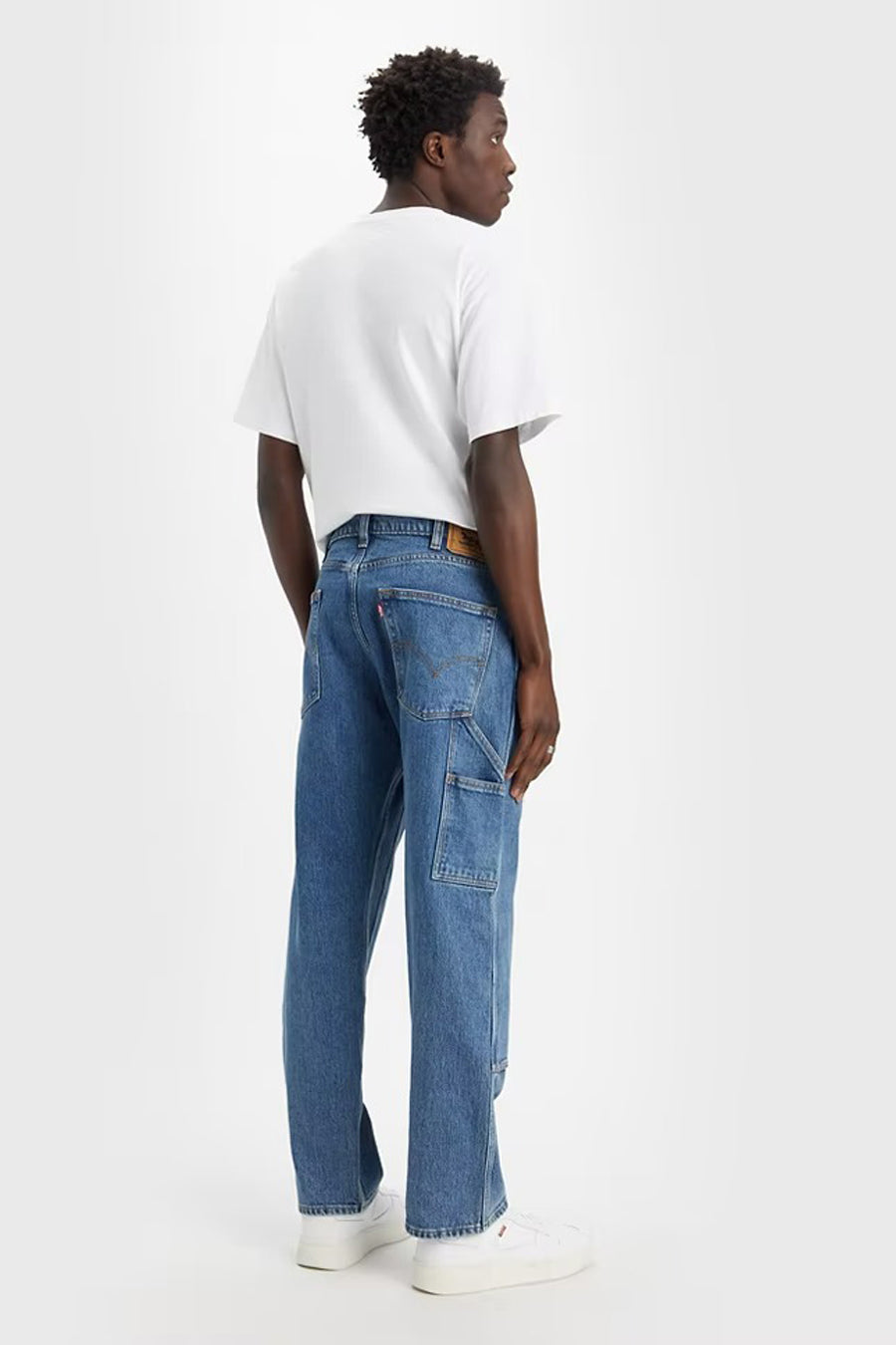 Straight Leg Denim Jeans