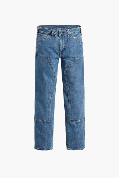 Straight Leg Denim Jeans