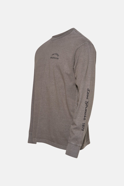 Lange Mouwen T-shirt - Beige
