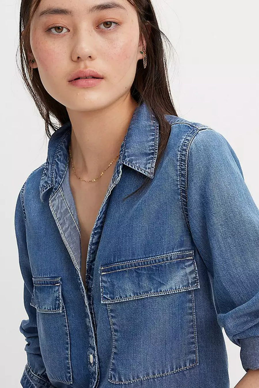 Denim Jeans Shirt