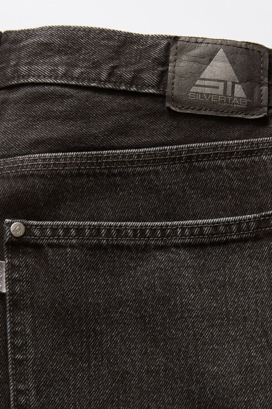 Black Denim Baggy Carpenter Pants