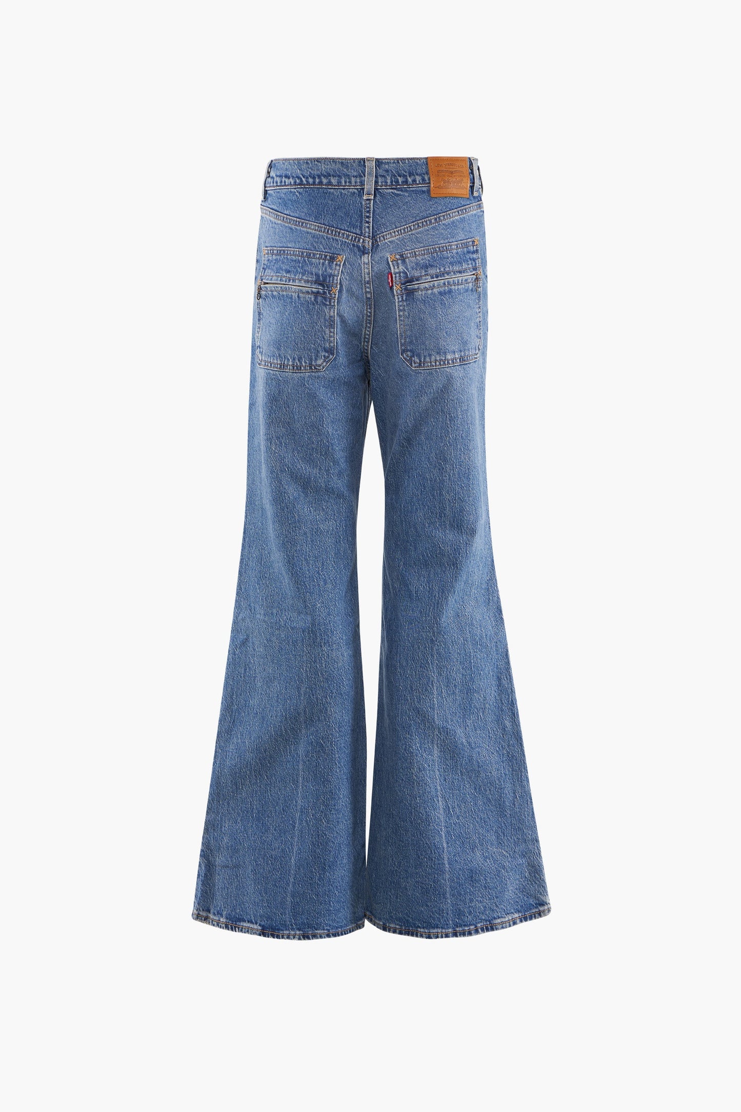 Vintage RIBCAGE BELLS - Mid Blue Denim