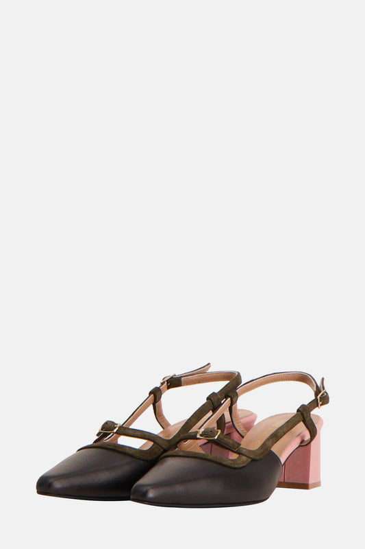 Multicolored Pumps