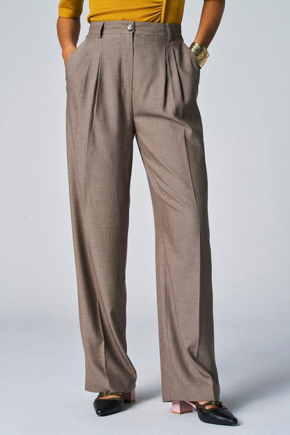 Taupe Colorbroek
