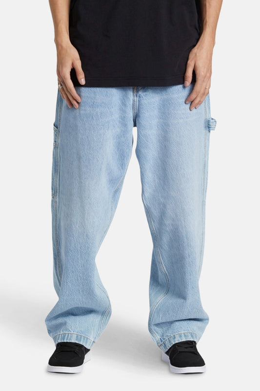 Lichte Blauwe Denim Wijdvallende Jeans - DC SHOES