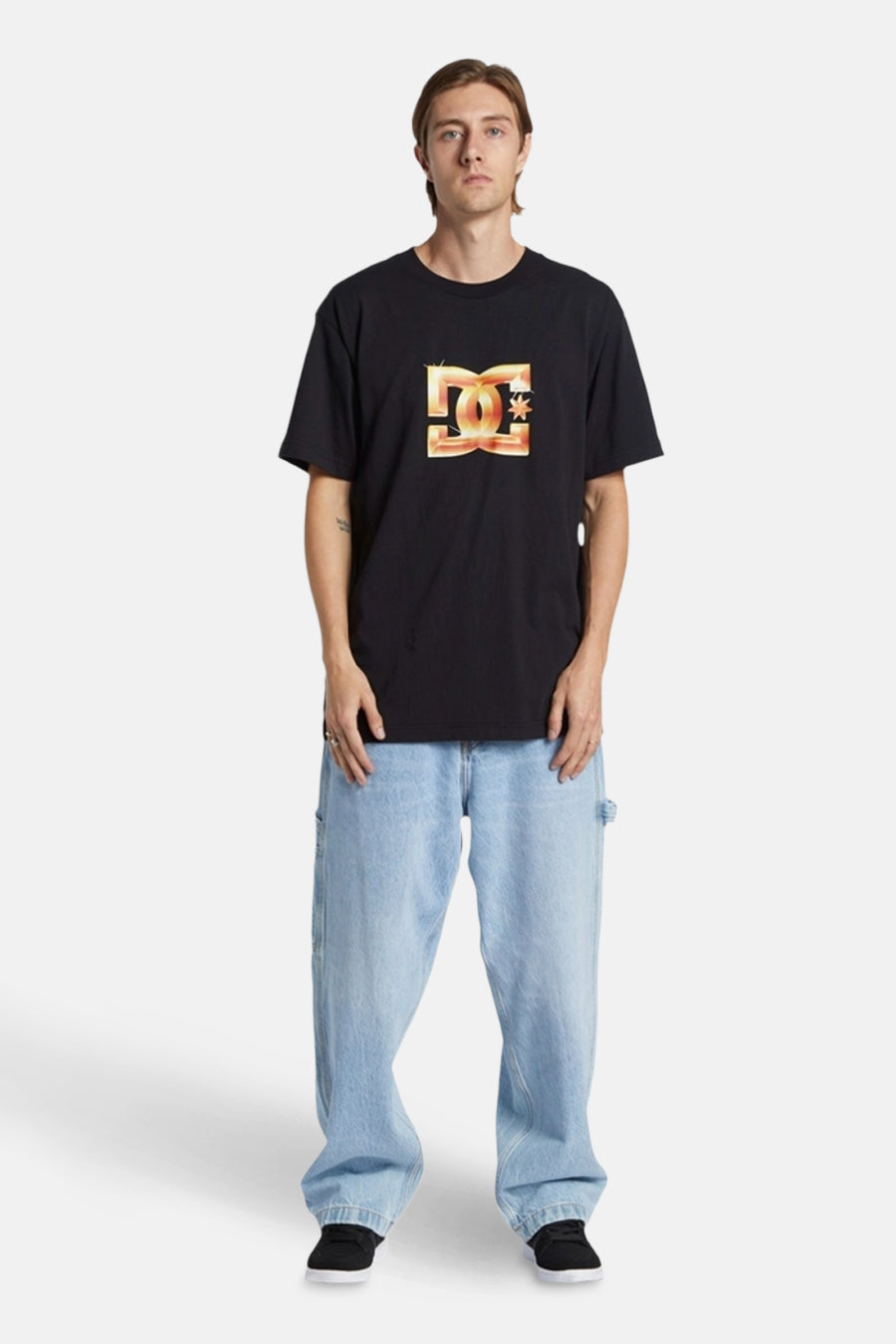 Lichte Blauwe Denim Wijdvallende Jeans - DC SHOES