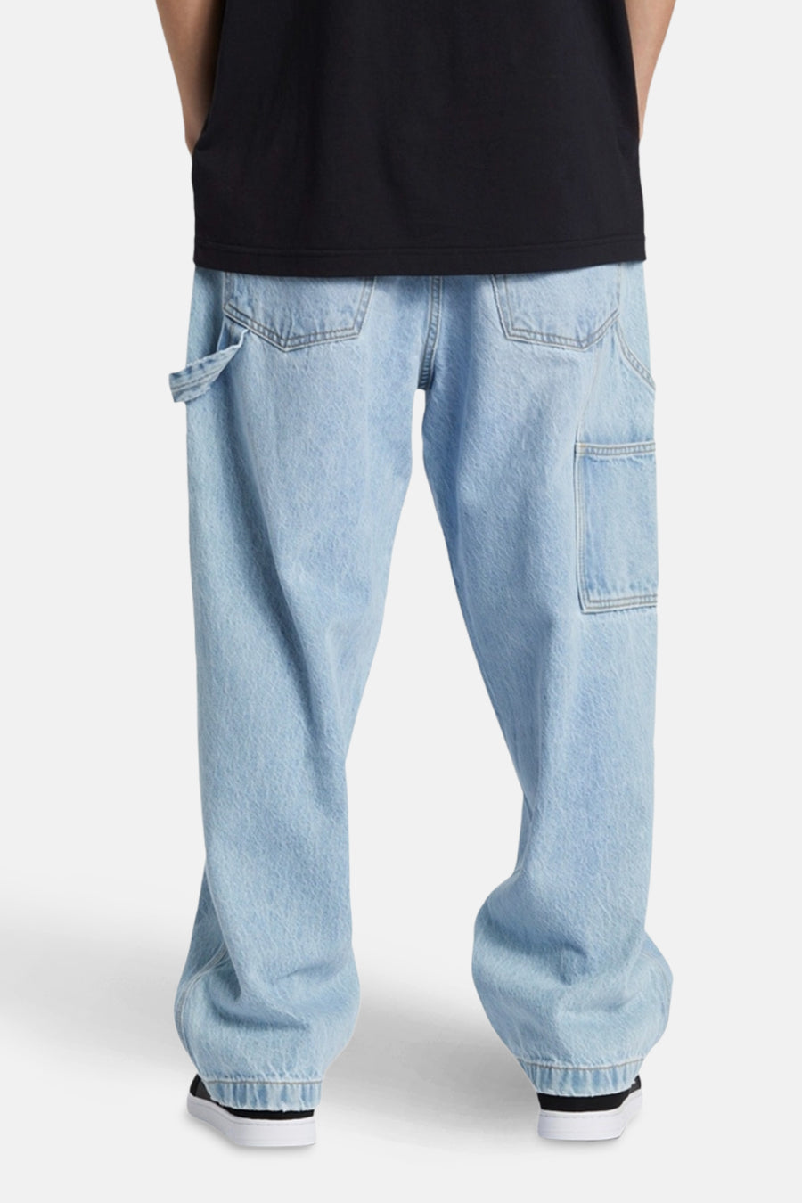 Lichte Blauwe Denim Wijdvallende Jeans - DC SHOES