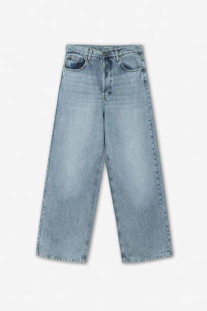 Ruime Lichtblauwe Denim Jeans