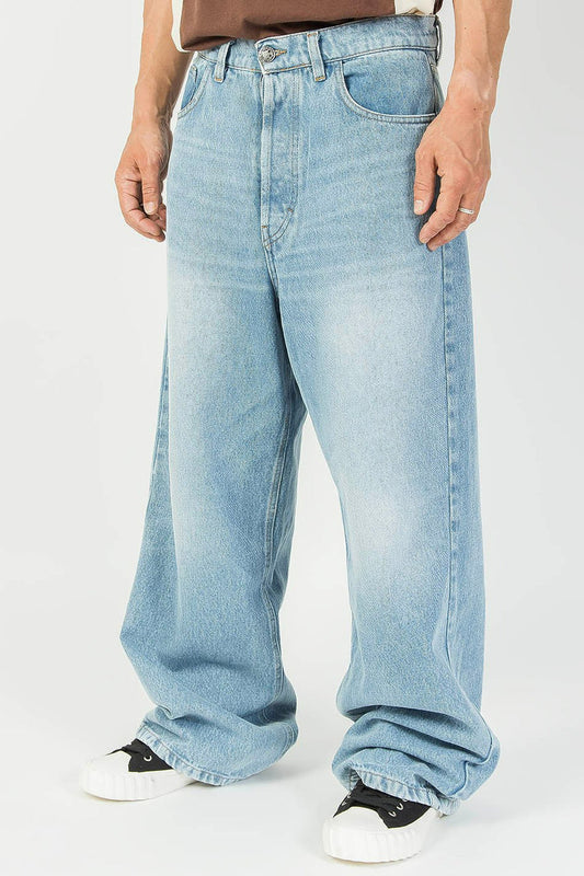 Ruime Lichtblauwe Denim Jeans