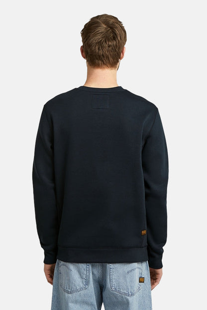 Sweater met ronde hals blauw - G-Star RAW