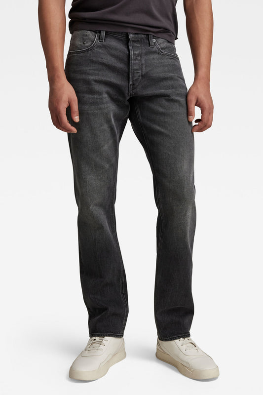 MOSA - Donkergrijze Denim Jeans