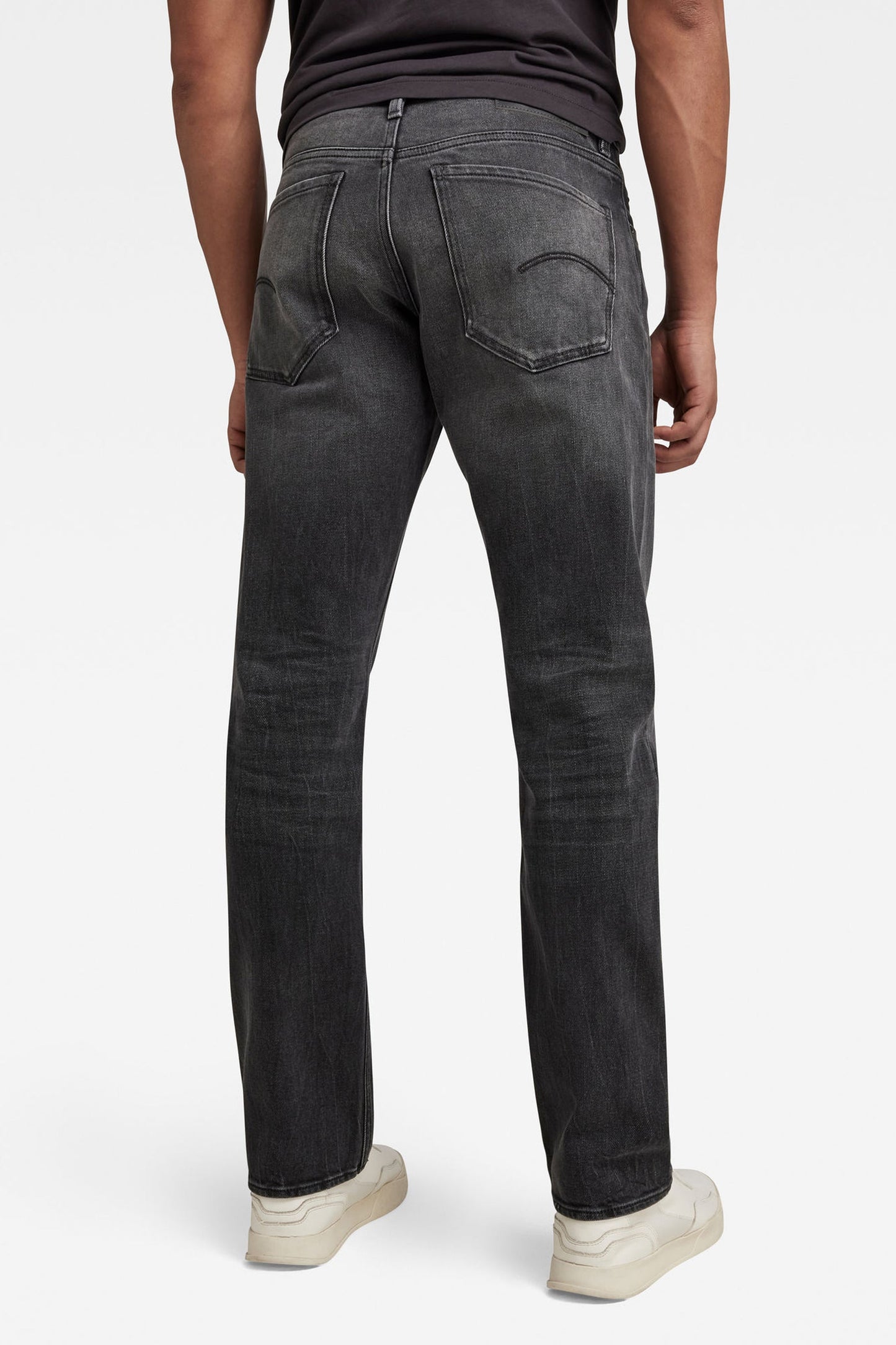 MOSA - Donkergrijze Denim Jeans