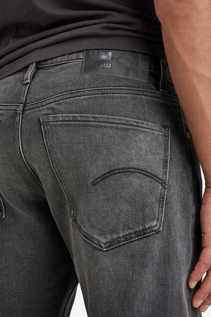 MOSA - Donkergrijze Denim Jeans