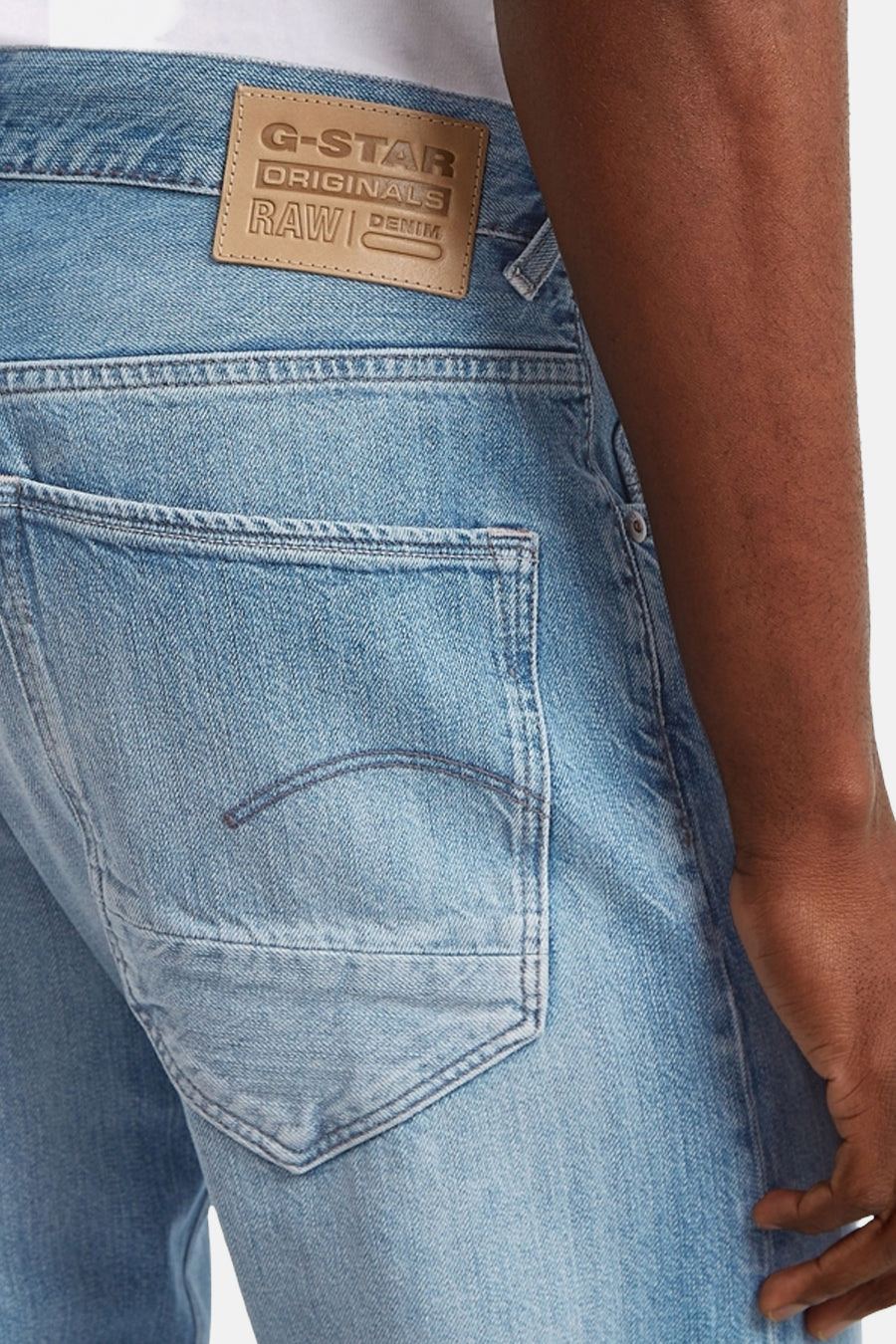 Lichtblauwe denim tapered jeans - G-Star RAW