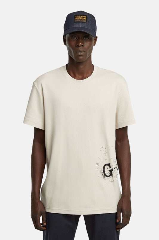 Korte Mouwen T-shirt - Ecru