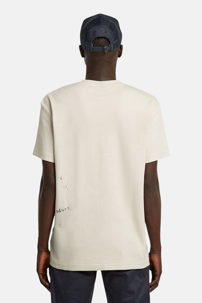 Korte Mouwen T-shirt - Ecru