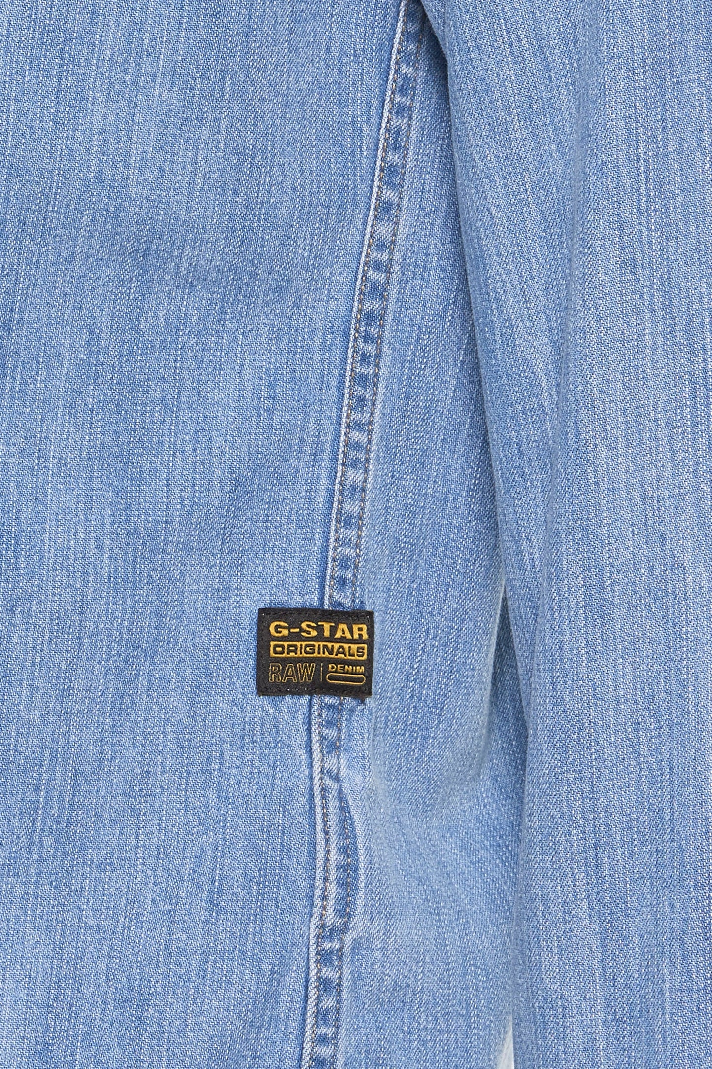Lichtblauw Denim Jeanshemd
