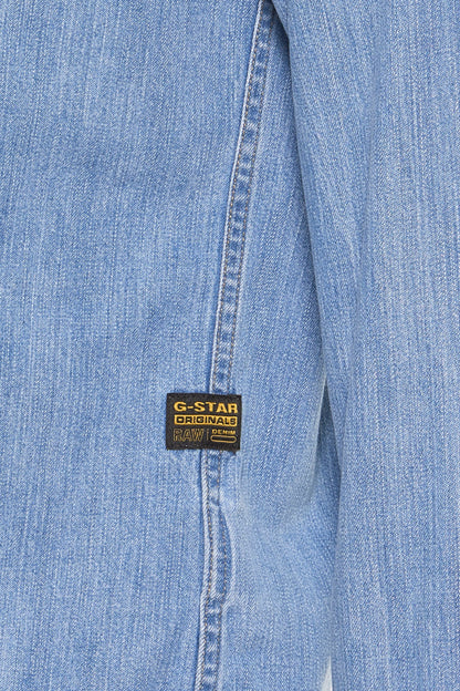 Lichtblauw Denim Jeanshemd