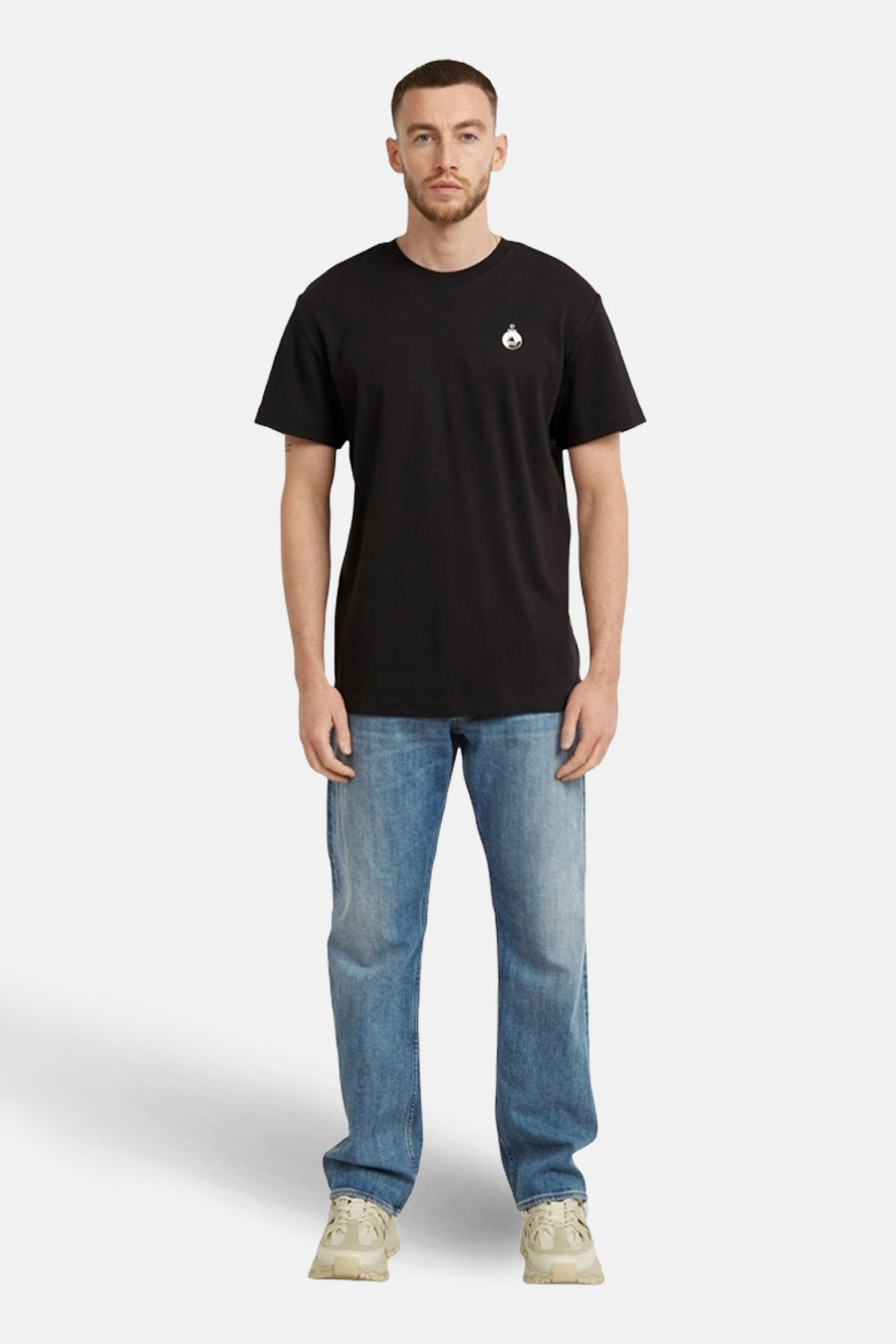 Zwarte Korte Mouwen T-shirt - G-Star RAW
