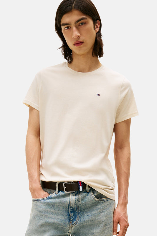 T-shirt (korte mouwen) beige - TOMMY JEANS