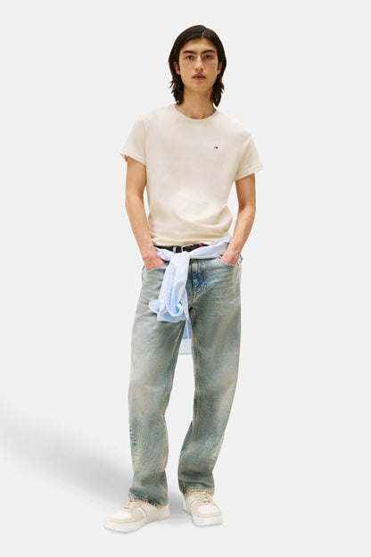 T-shirt (korte mouwen) beige - TOMMY JEANS
