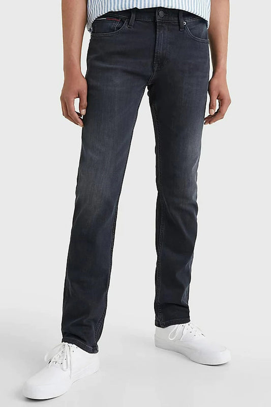 SCANTON - Donkergrijze Denim Jeans