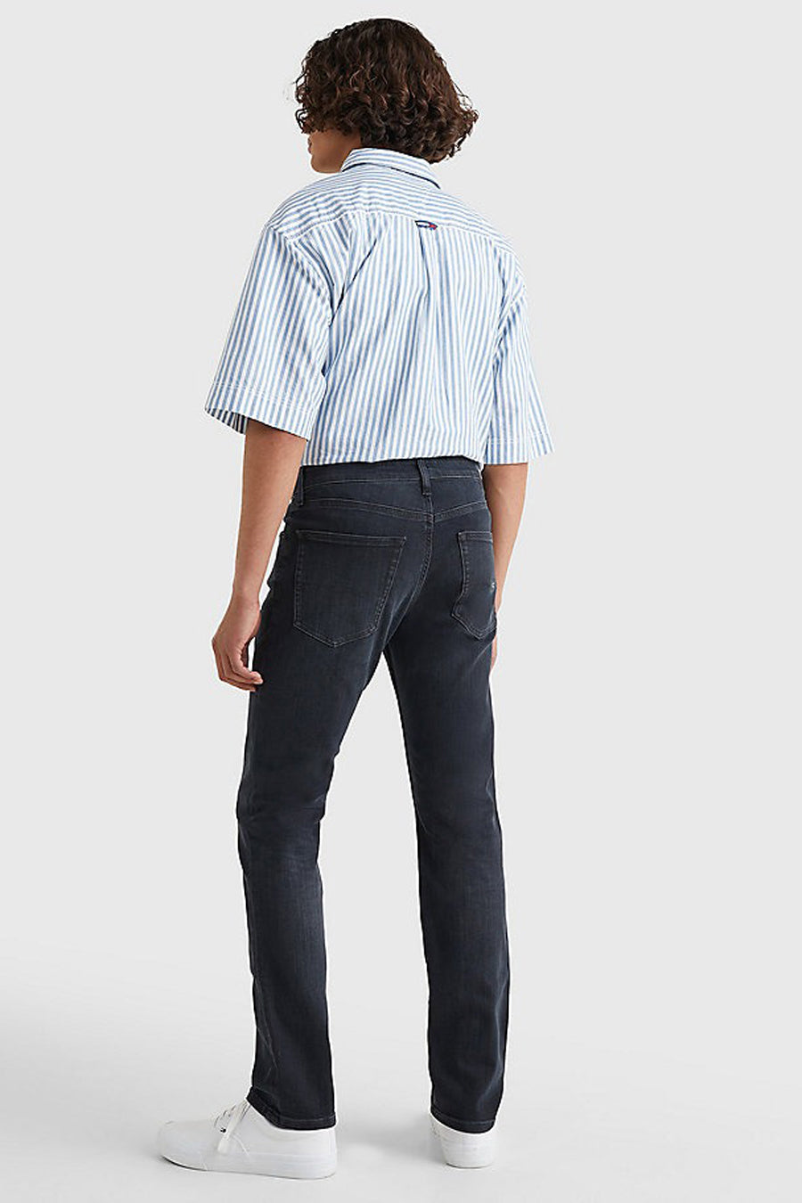SCANTON - Donkergrijze Denim Jeans