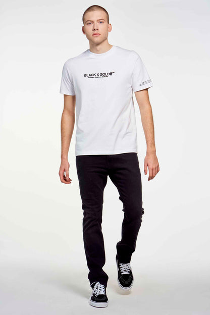 SCANTON - Donkergrijze Denim Jeans