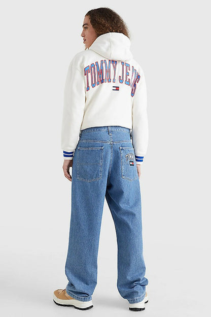 Ruime Jeans - Middenblauwe Denim