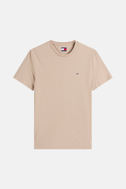 Korte Mouwen T-shirt - Beige