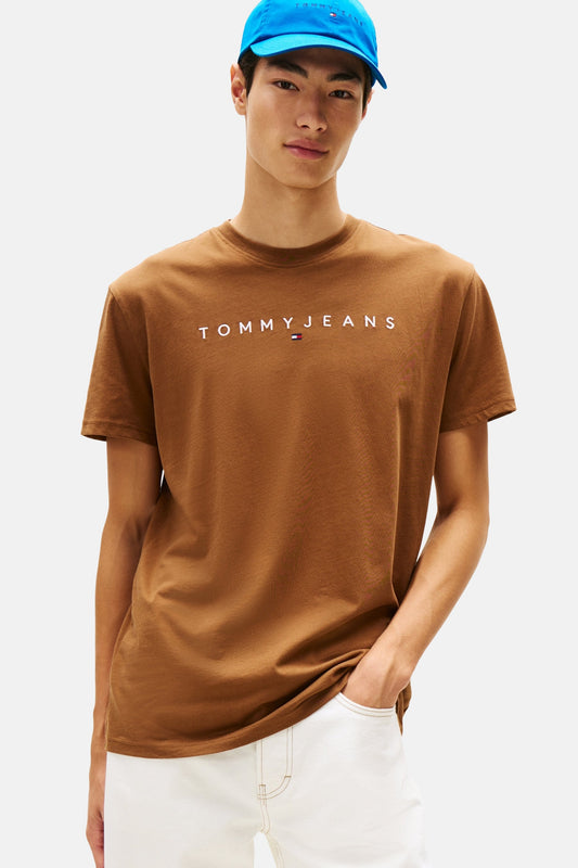 Korte Mouwen T-shirt - Bruin