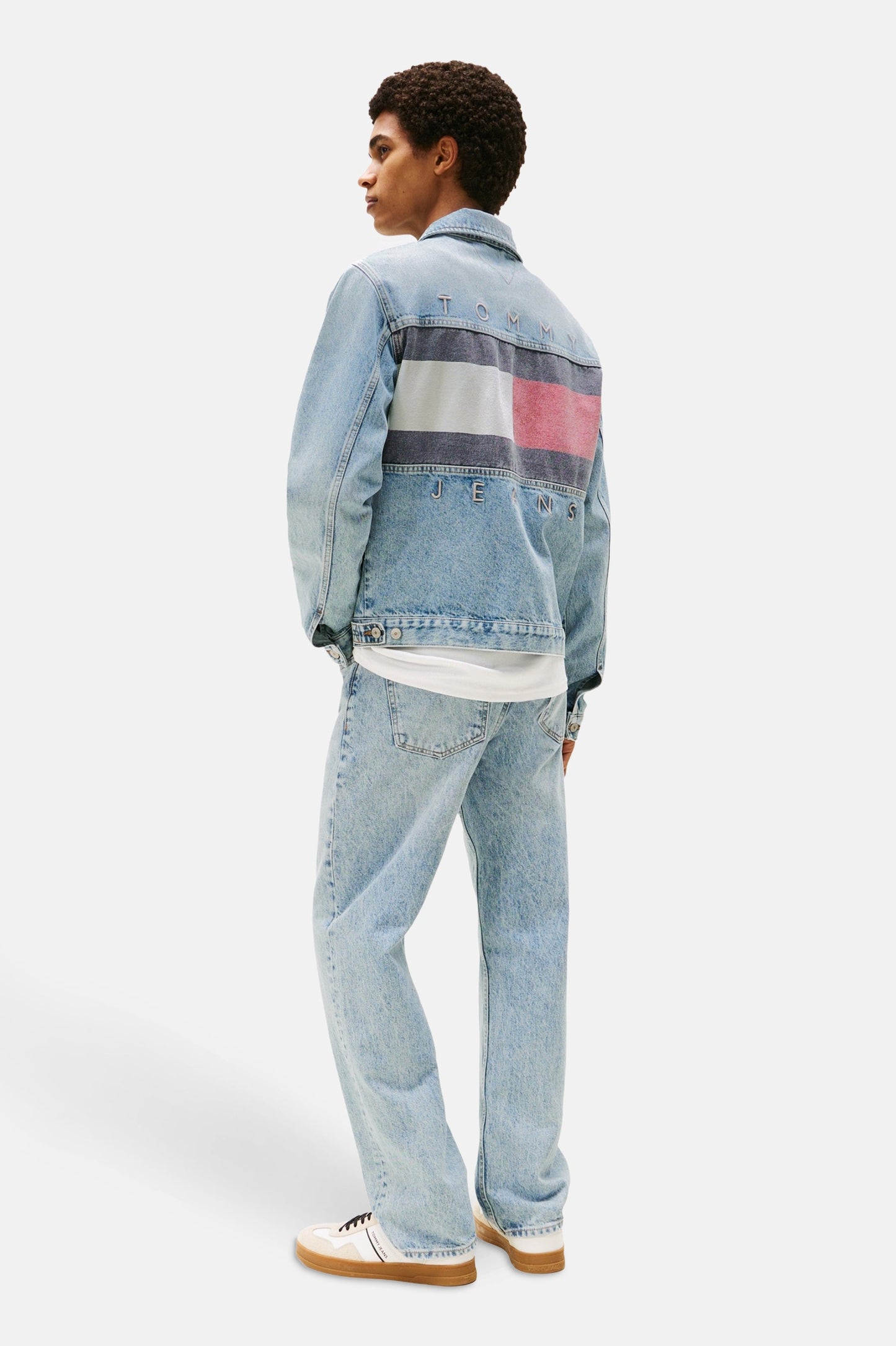 Lichtblauwe Denim Spijkerjack