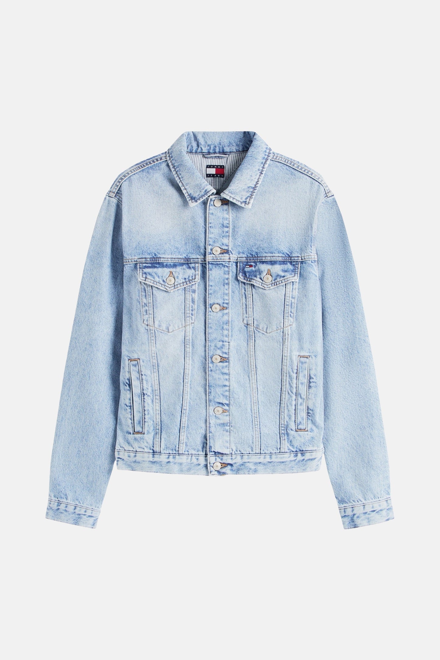 Lichtblauwe Denim Spijkerjack