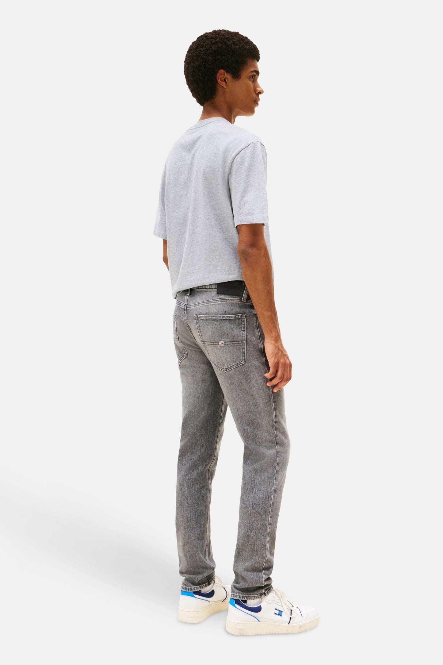 Mid Gray Denim Slim Fit Jeans - TOMMY JEANS