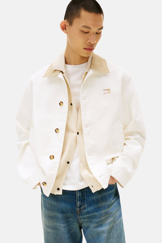 Jas (kort) ecru - TOMMY JEANS