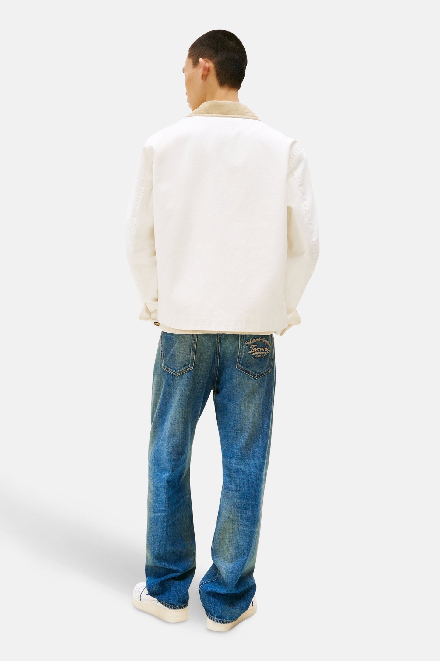 Jas (kort) ecru - TOMMY JEANS