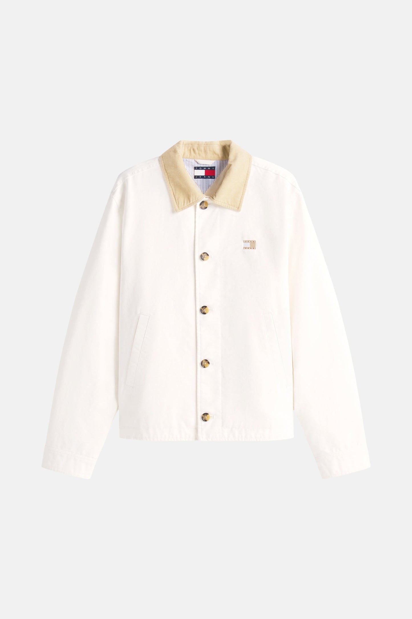 Jas (kort) ecru - TOMMY JEANS